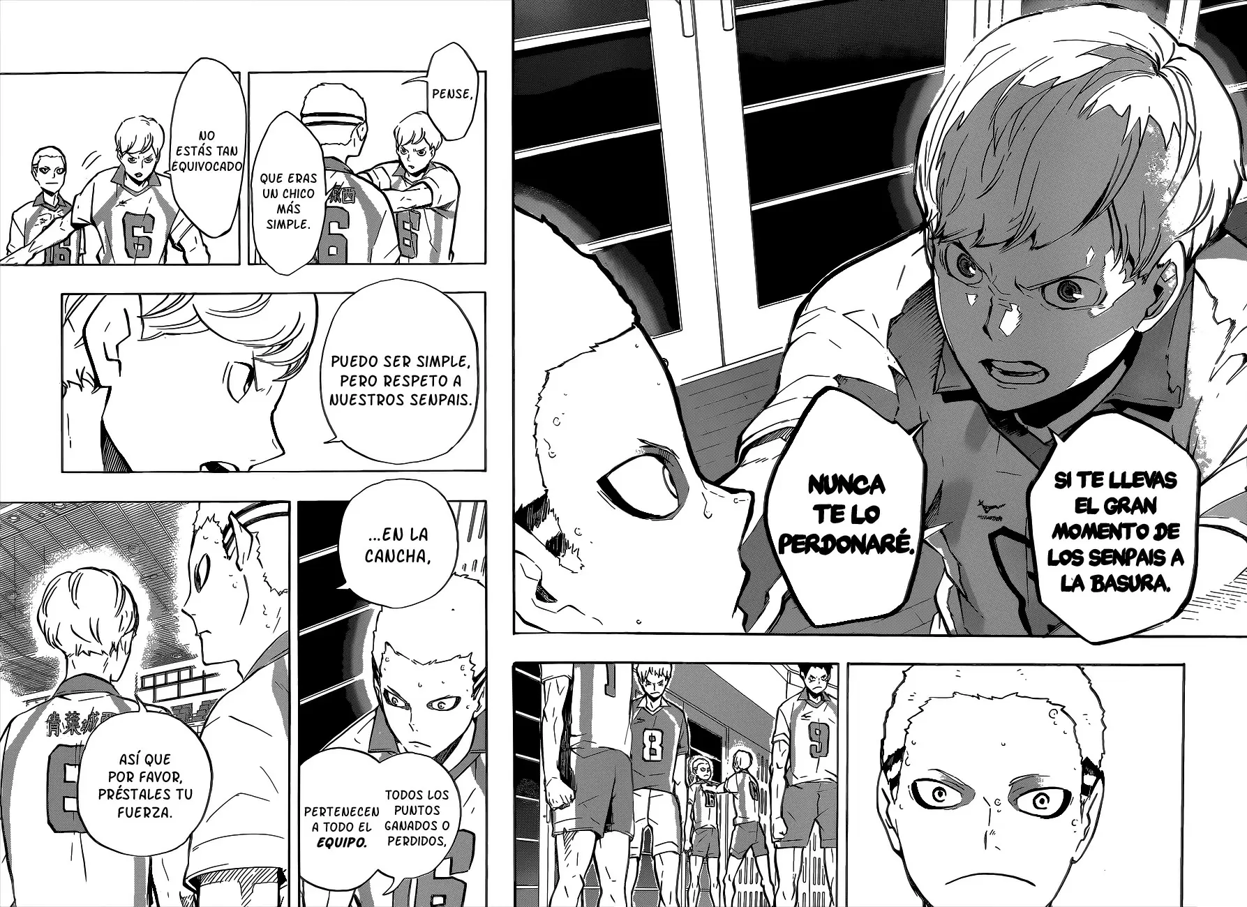Haikyuu!! capítulo 141, página 8