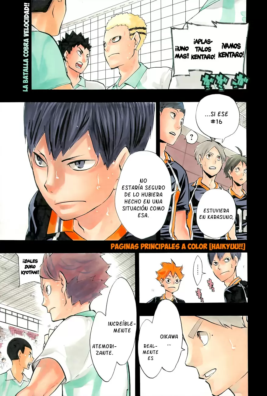 Haikyuu!! capítulo 142, página 1