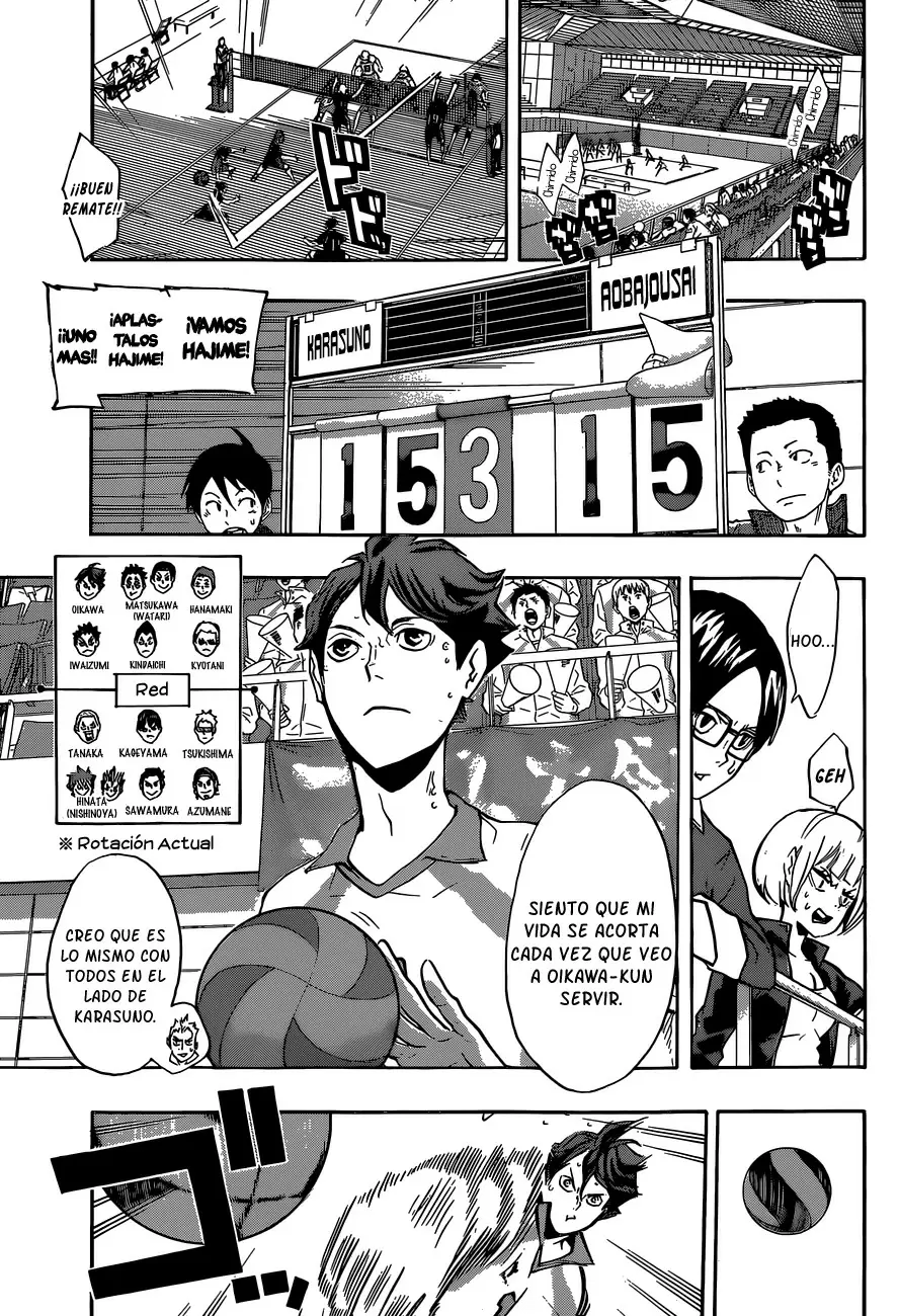 Haikyuu!! capítulo 142, página 8