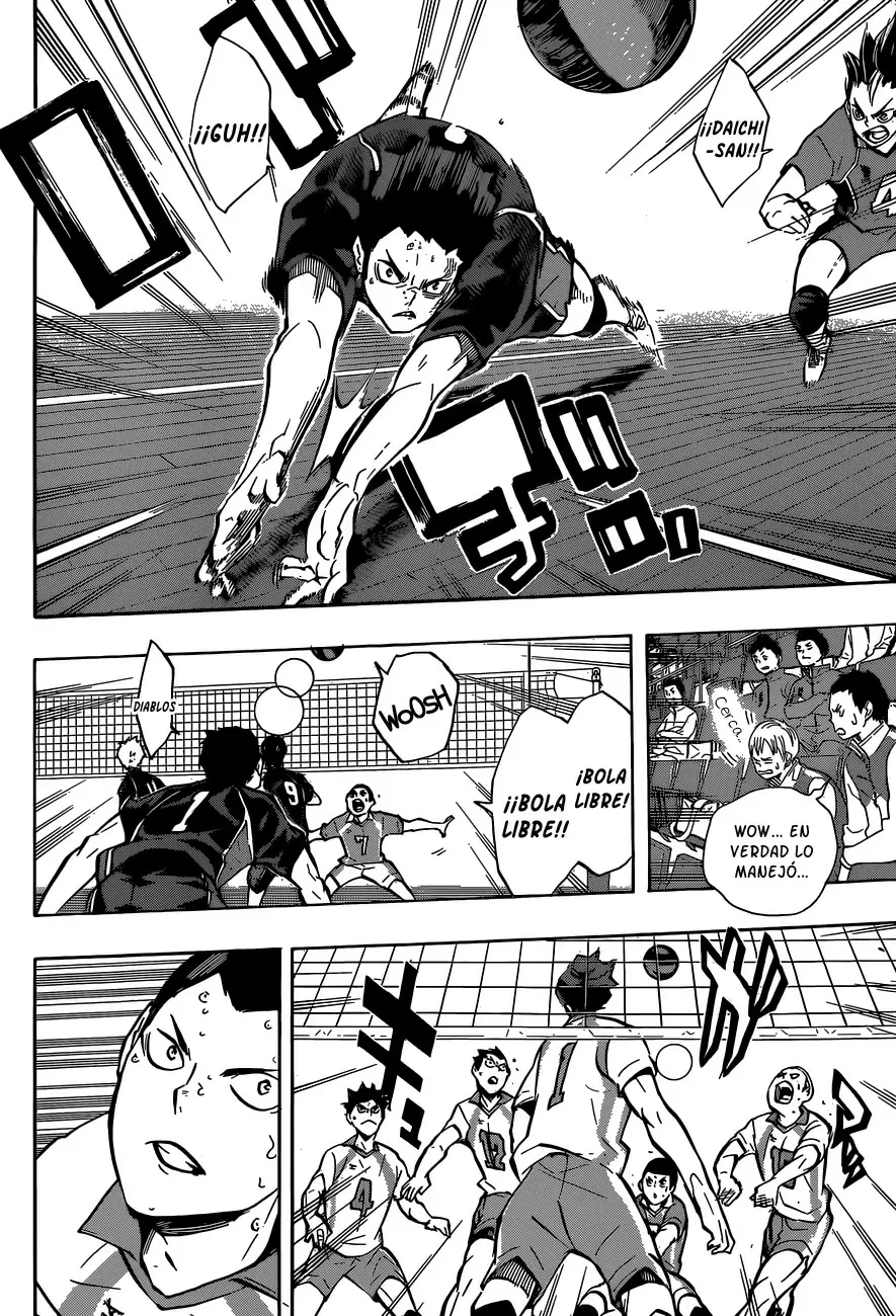 Haikyuu!! capítulo 142, página 9