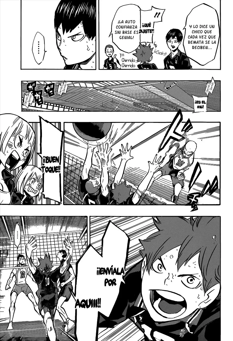 Haikyuu!! capítulo 142, página 15