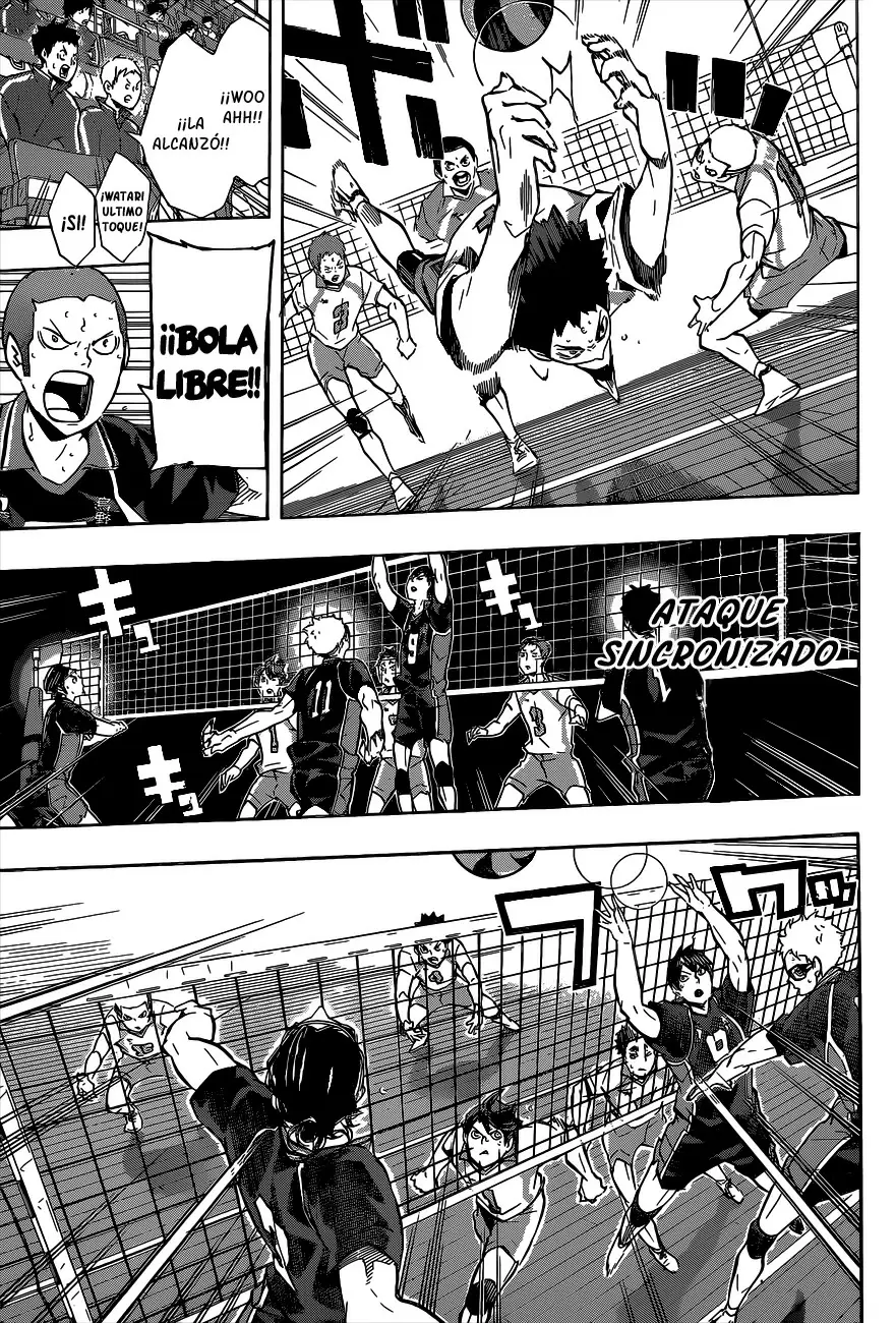 Haikyuu!! capítulo 144, página 3