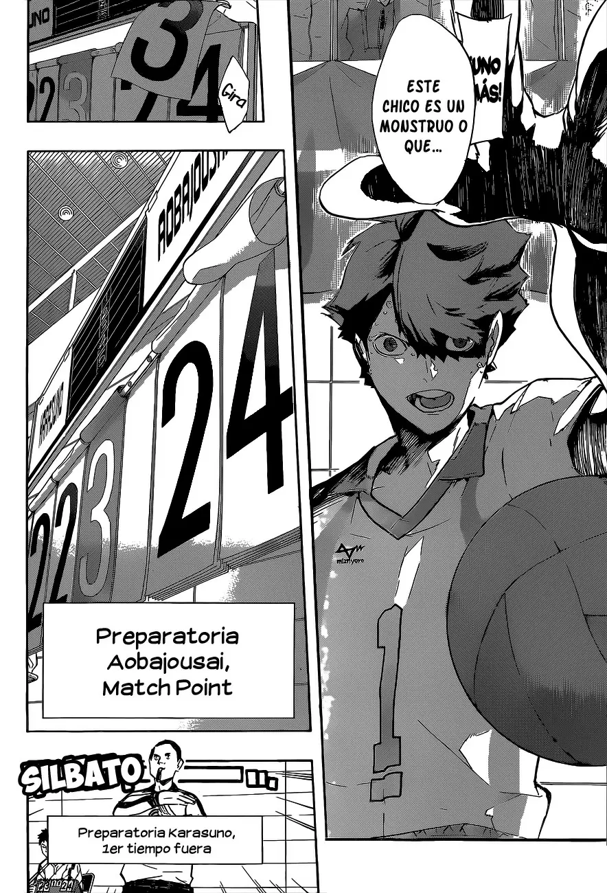 Haikyuu!! capítulo 144, página 9
