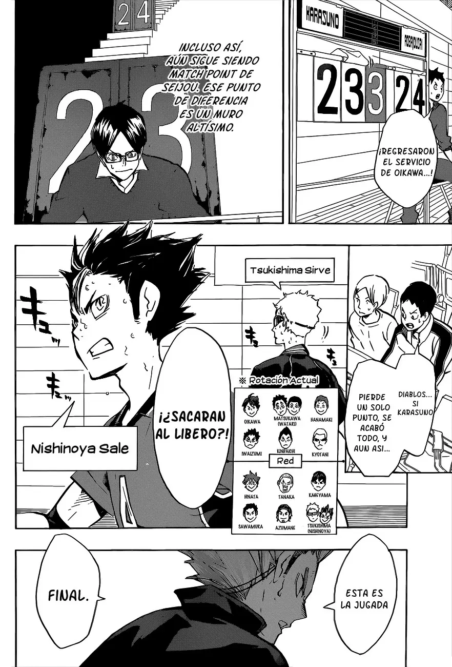 Haikyuu!! capítulo 144, página 16