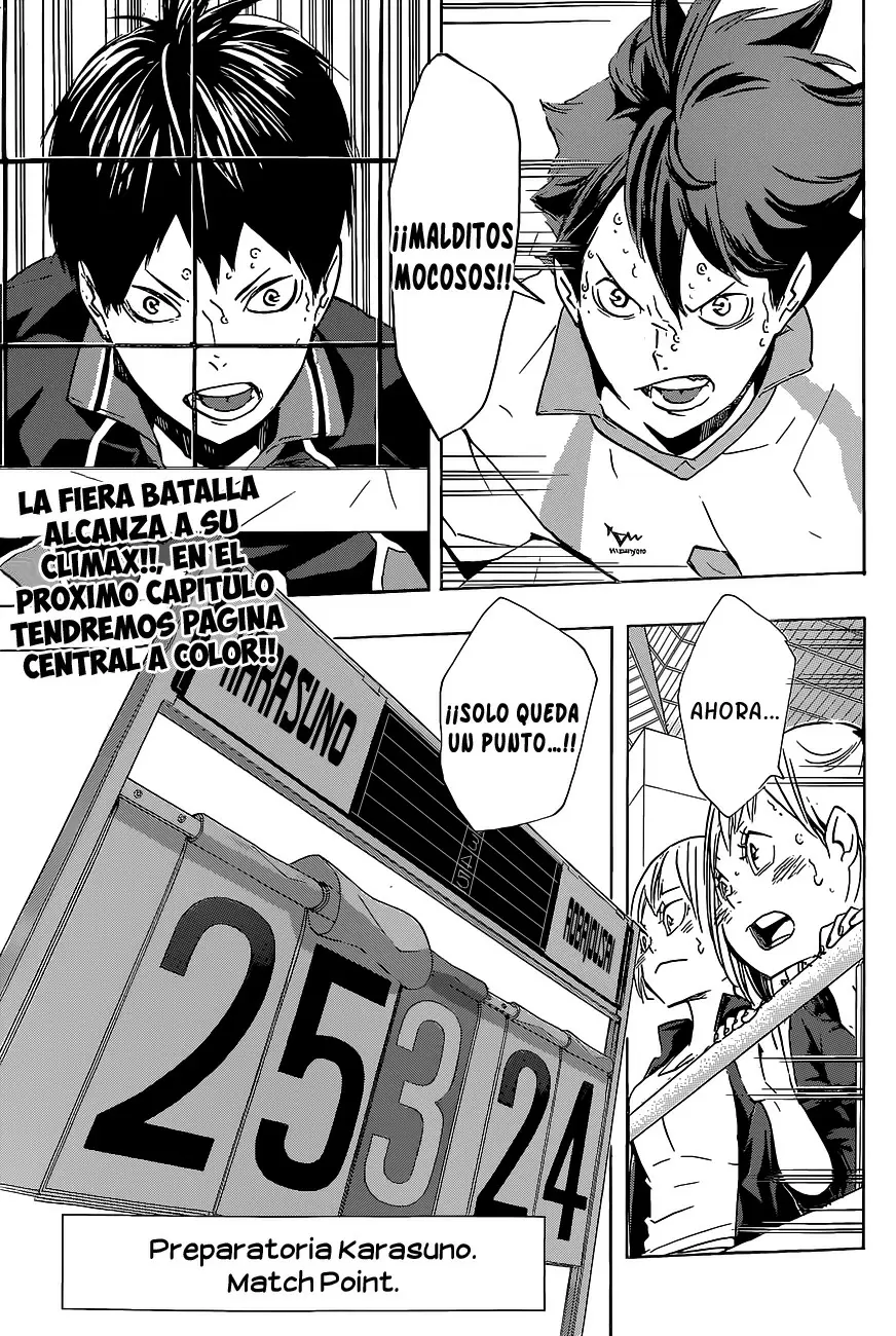 Haikyuu!! capítulo 145, página 22