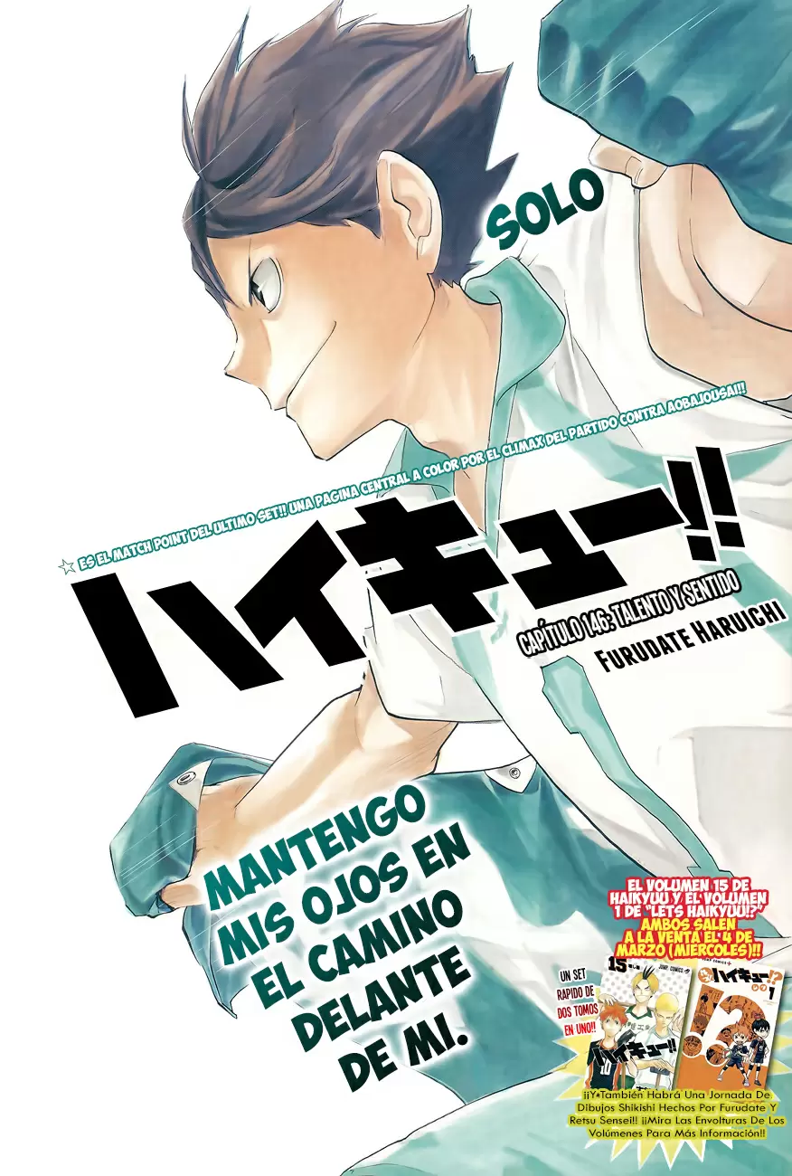 Haikyuu!! capítulo 146, página 1