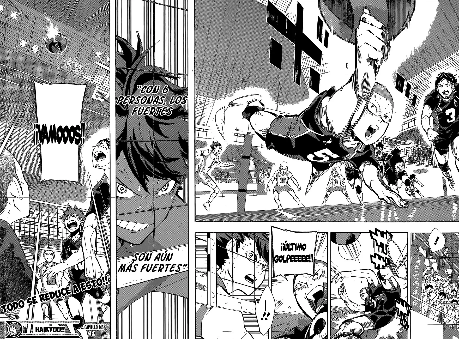 Haikyuu!! capítulo 146, página 15