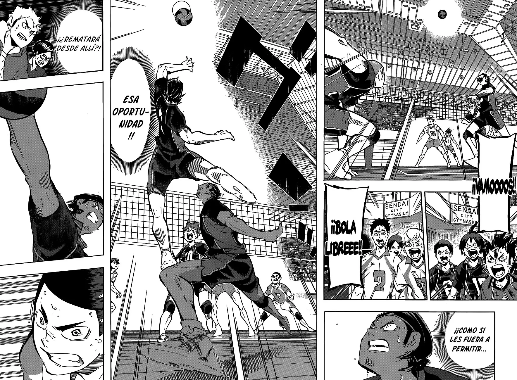 Haikyuu!! capítulo 147, página 2