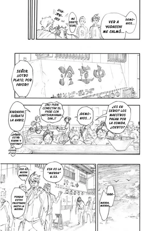 Haikyuu!! capítulo 148.5, página 3