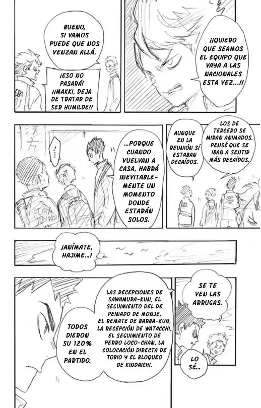 Haikyuu!! capítulo 148.5, página 4
