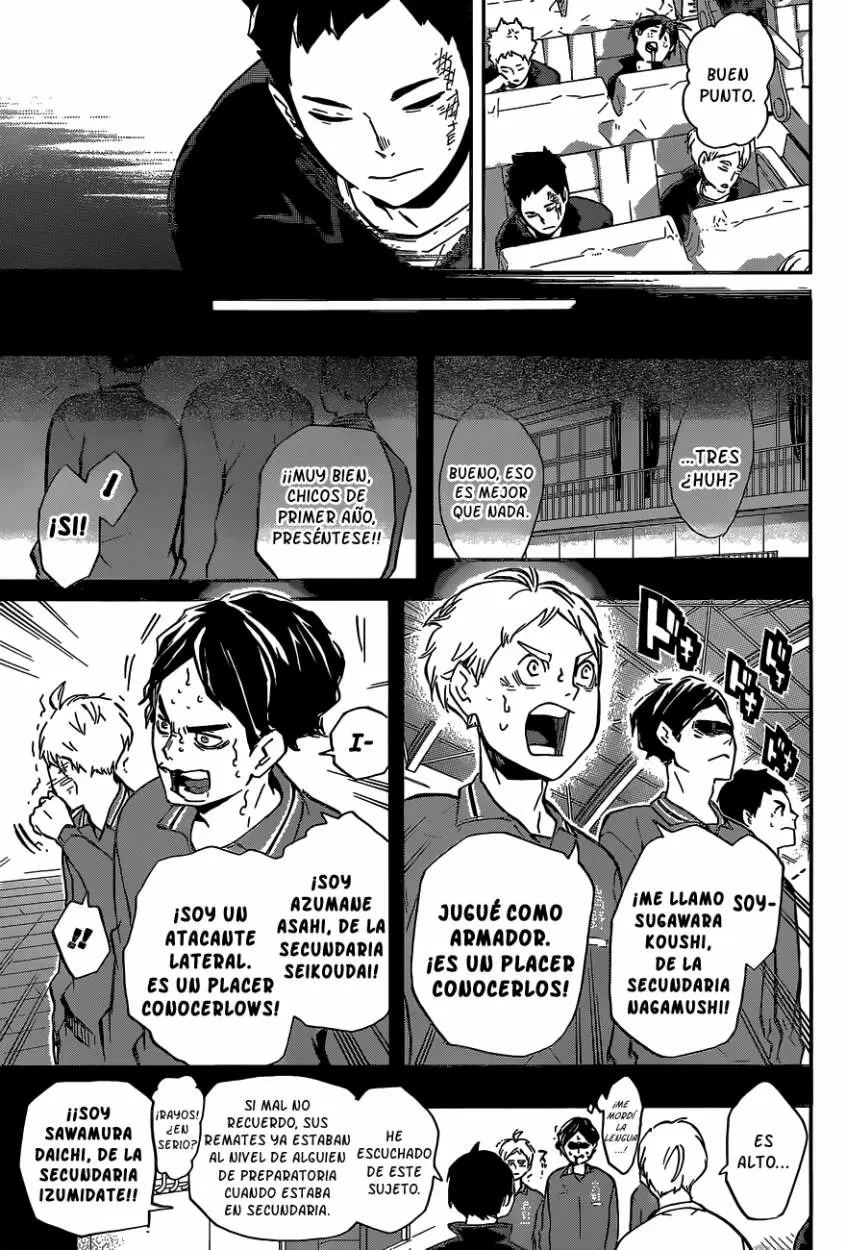 Haikyuu!! capítulo 149, página 4