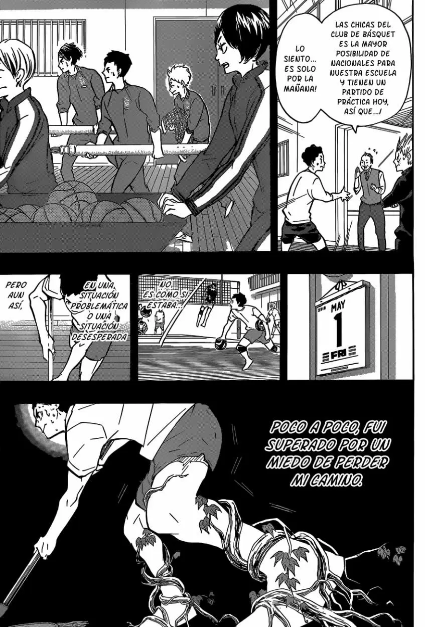 Haikyuu!! capítulo 149, página 8