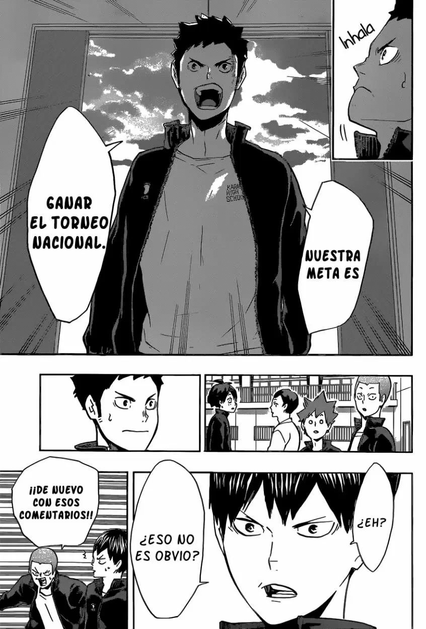 Haikyuu!! capítulo 149, página 18