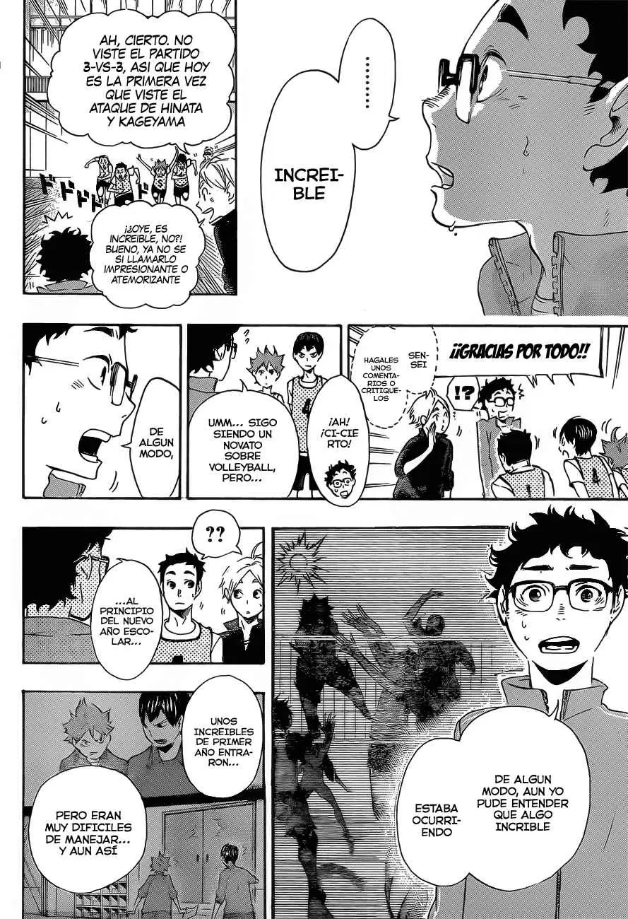 Haikyuu!! capítulo 15, página 4