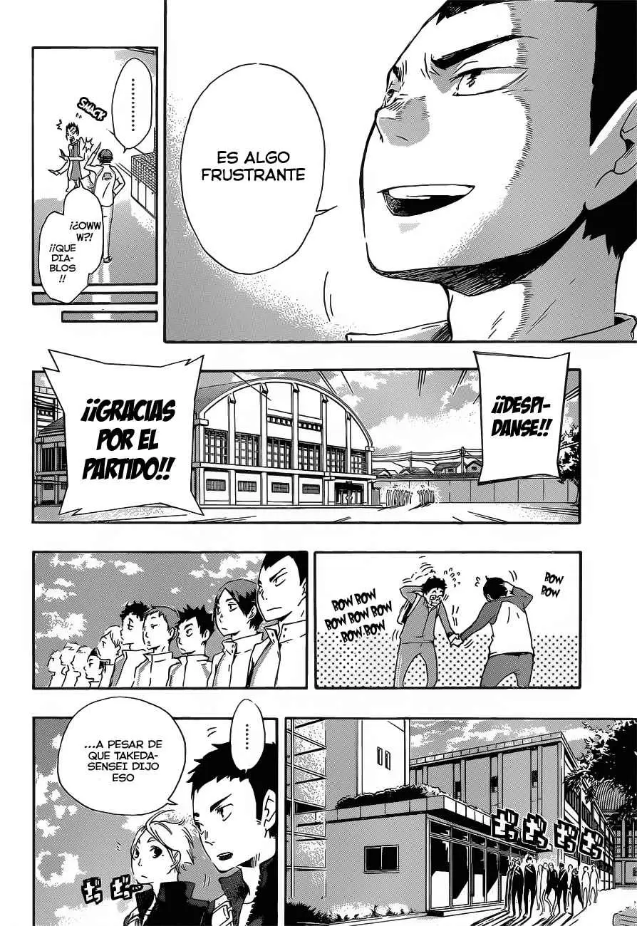 Haikyuu!! capítulo 15, página 14