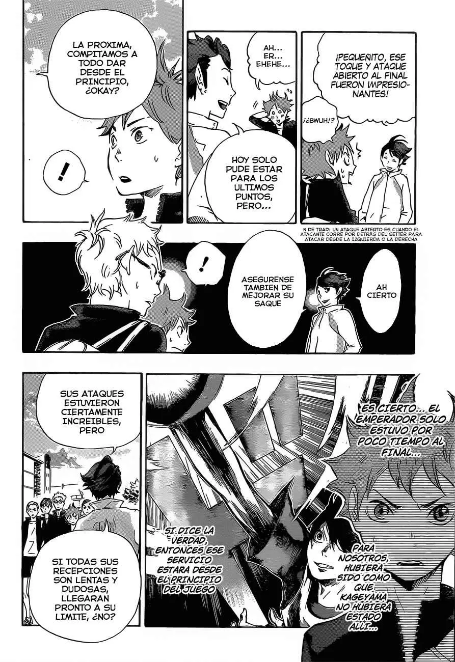 Haikyuu!! capítulo 15, página 16