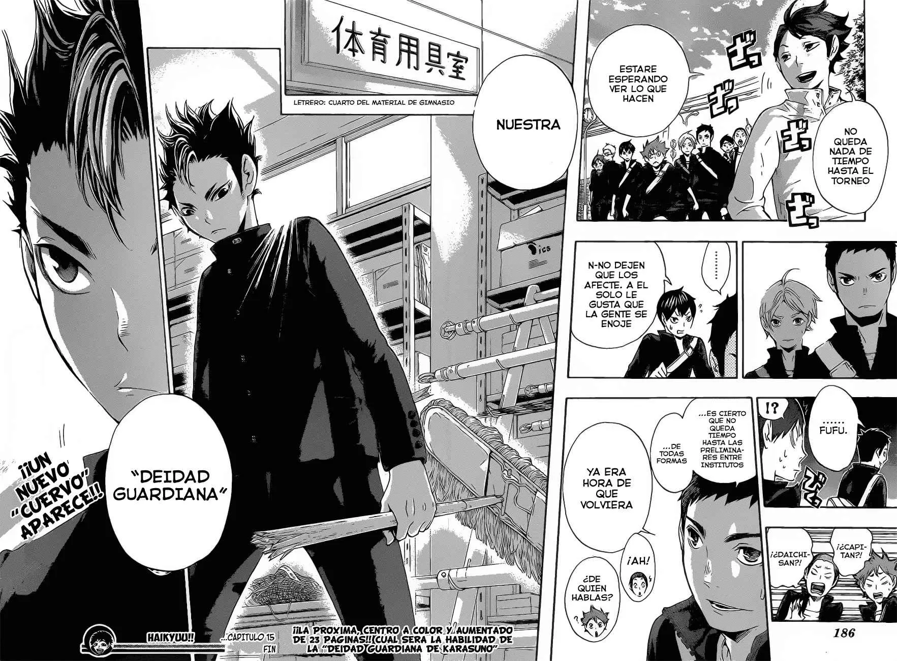 Haikyuu!! capítulo 15, página 18