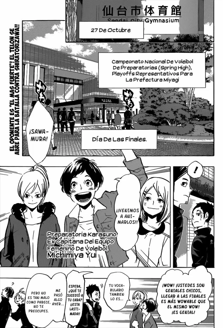 Haikyuu!! capítulo 150, página 5