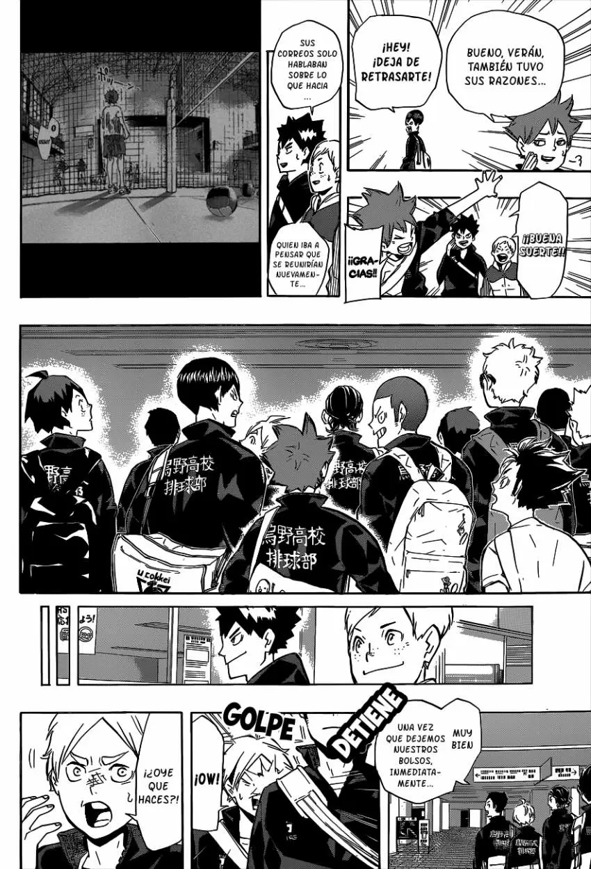 Haikyuu!! capítulo 150, página 8