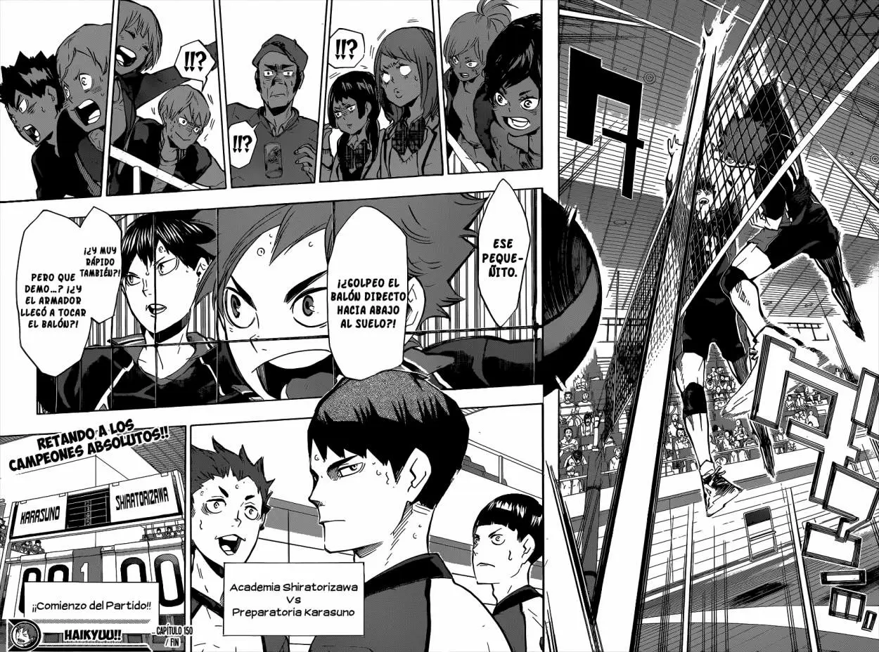 Haikyuu!! capítulo 150, página 19