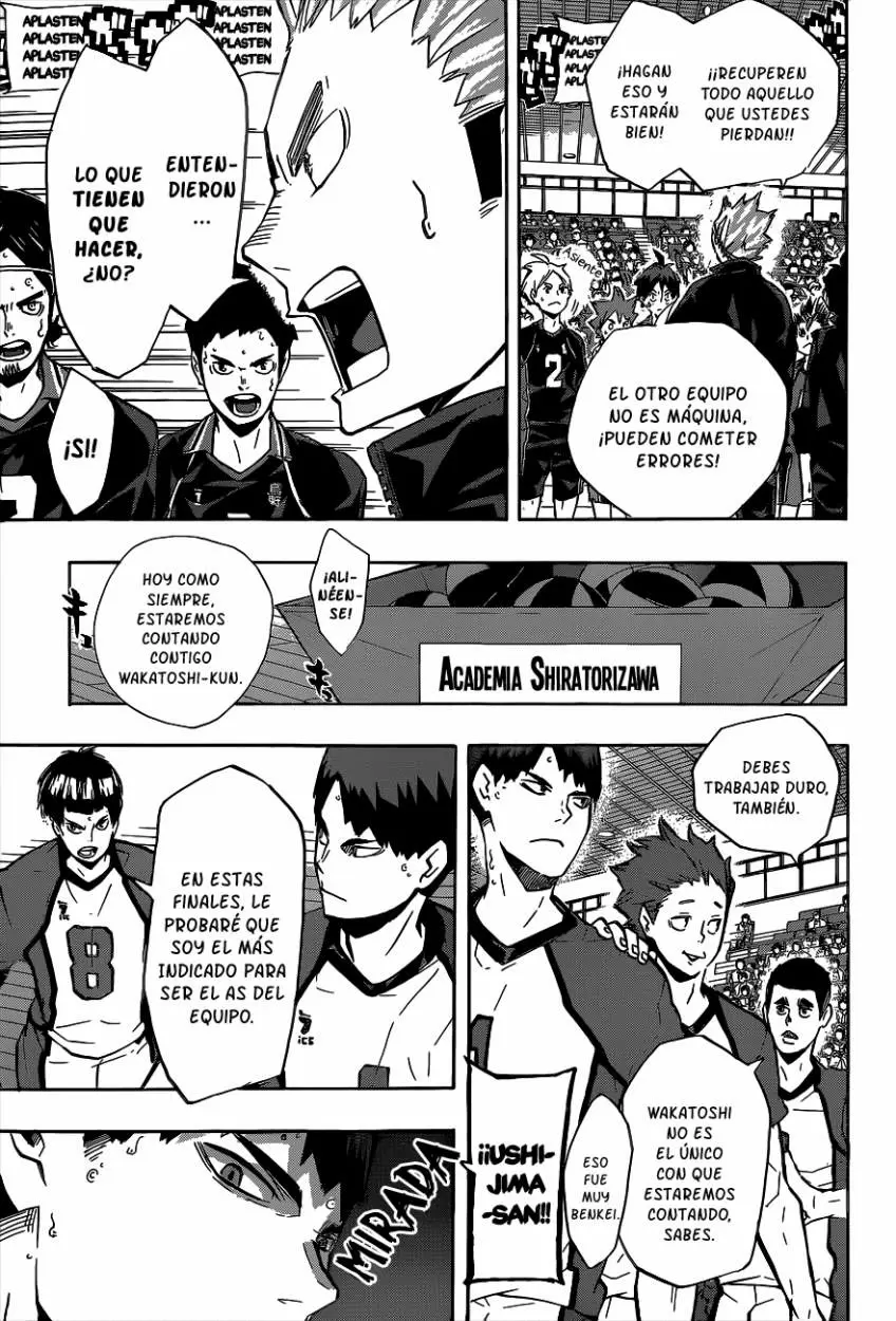 Haikyuu!! capítulo 151, página 3