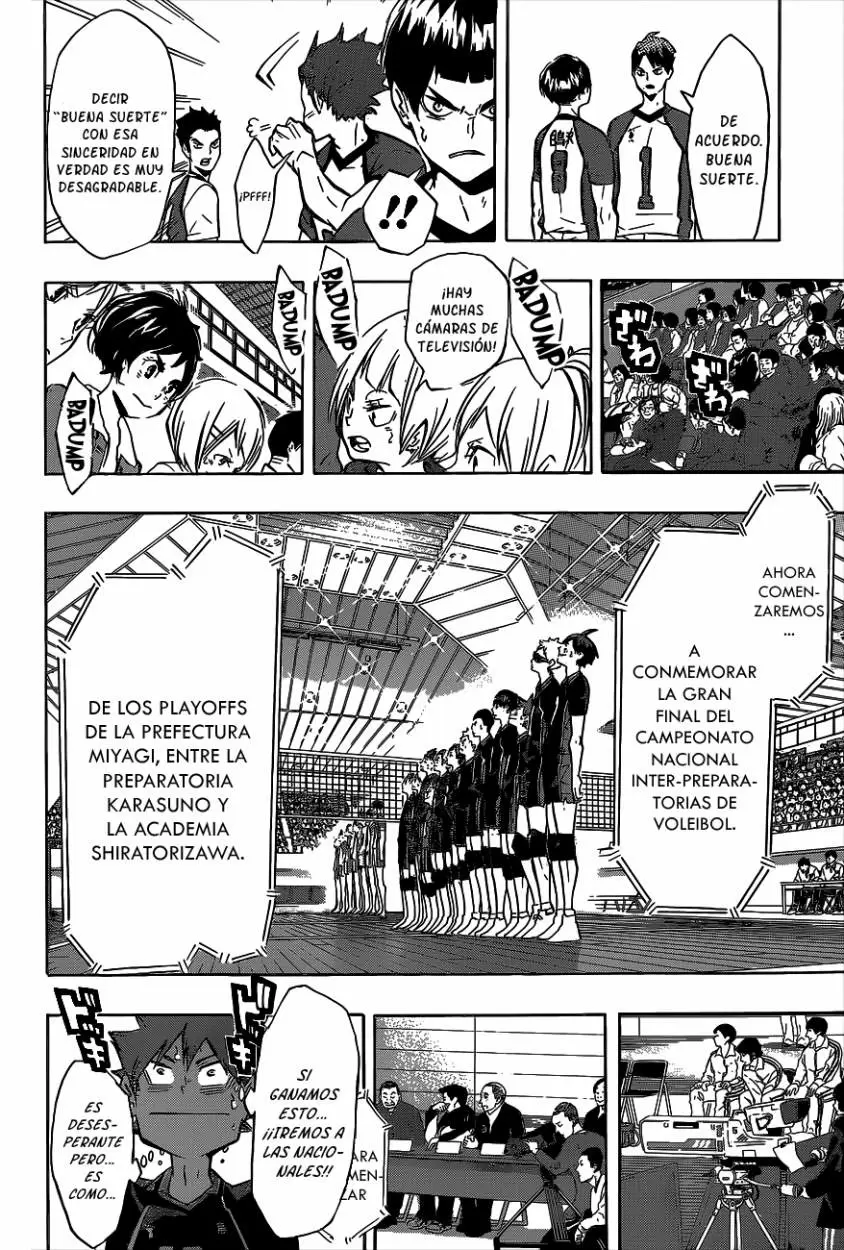 Haikyuu!! capítulo 151, página 4