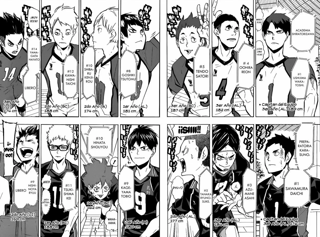 Haikyuu!! capítulo 151, página 6