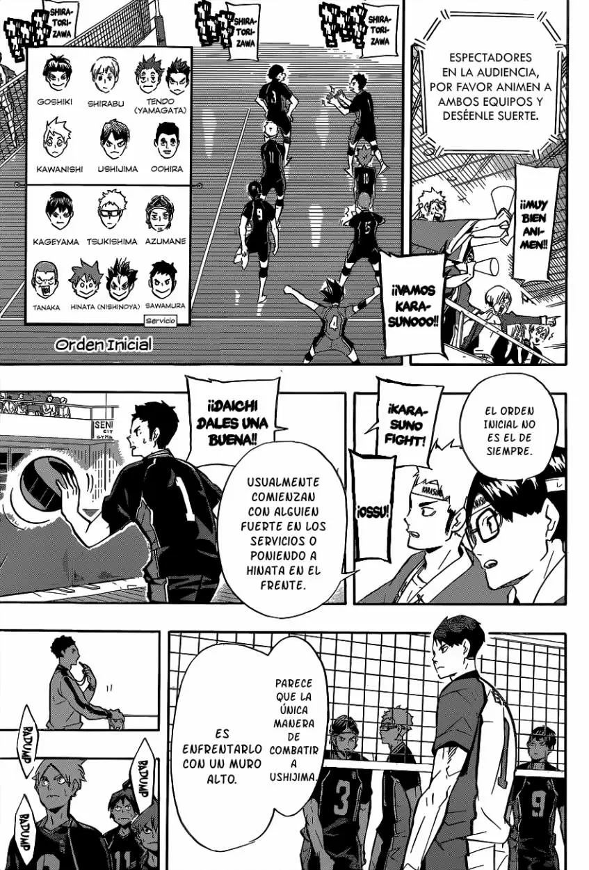 Haikyuu!! capítulo 151, página 8