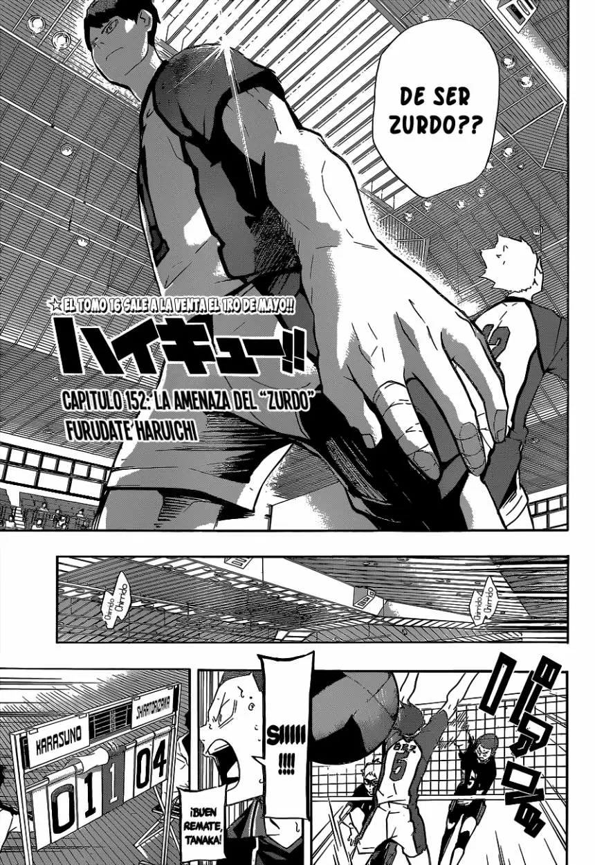 Haikyuu!! capítulo 152, página 6