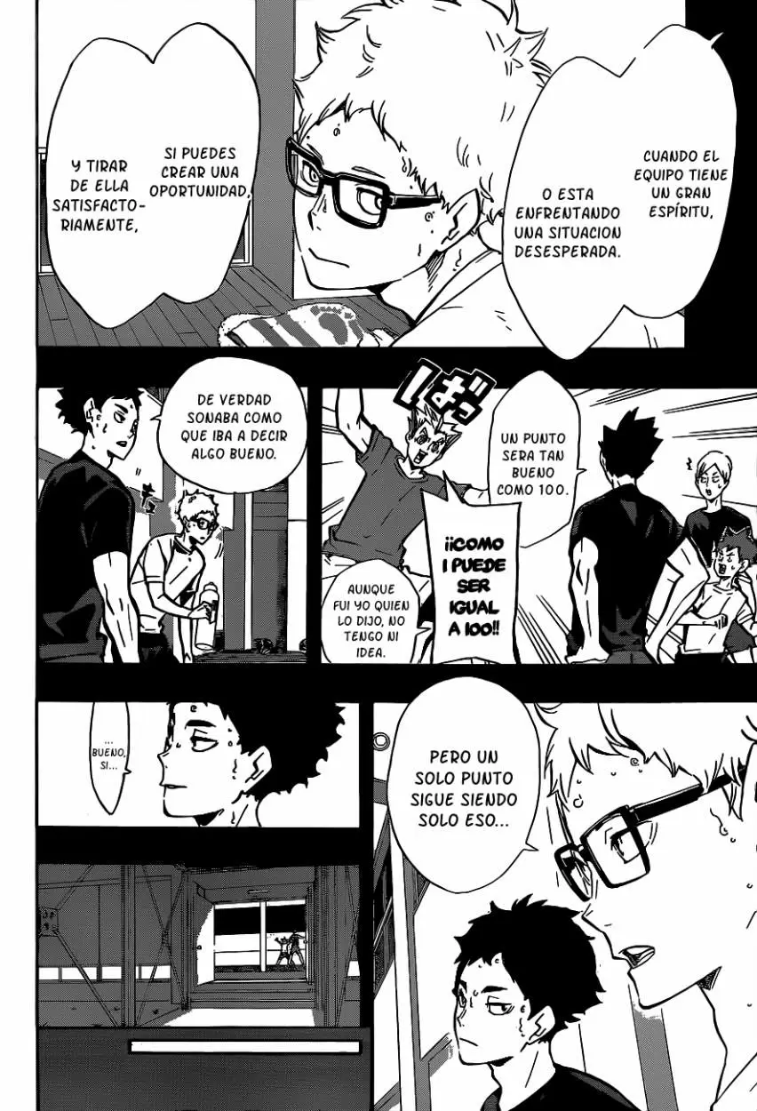 Haikyuu!! capítulo 153, página 3