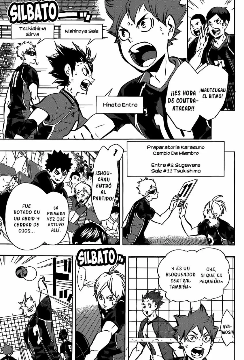 Haikyuu!! capítulo 154, página 8
