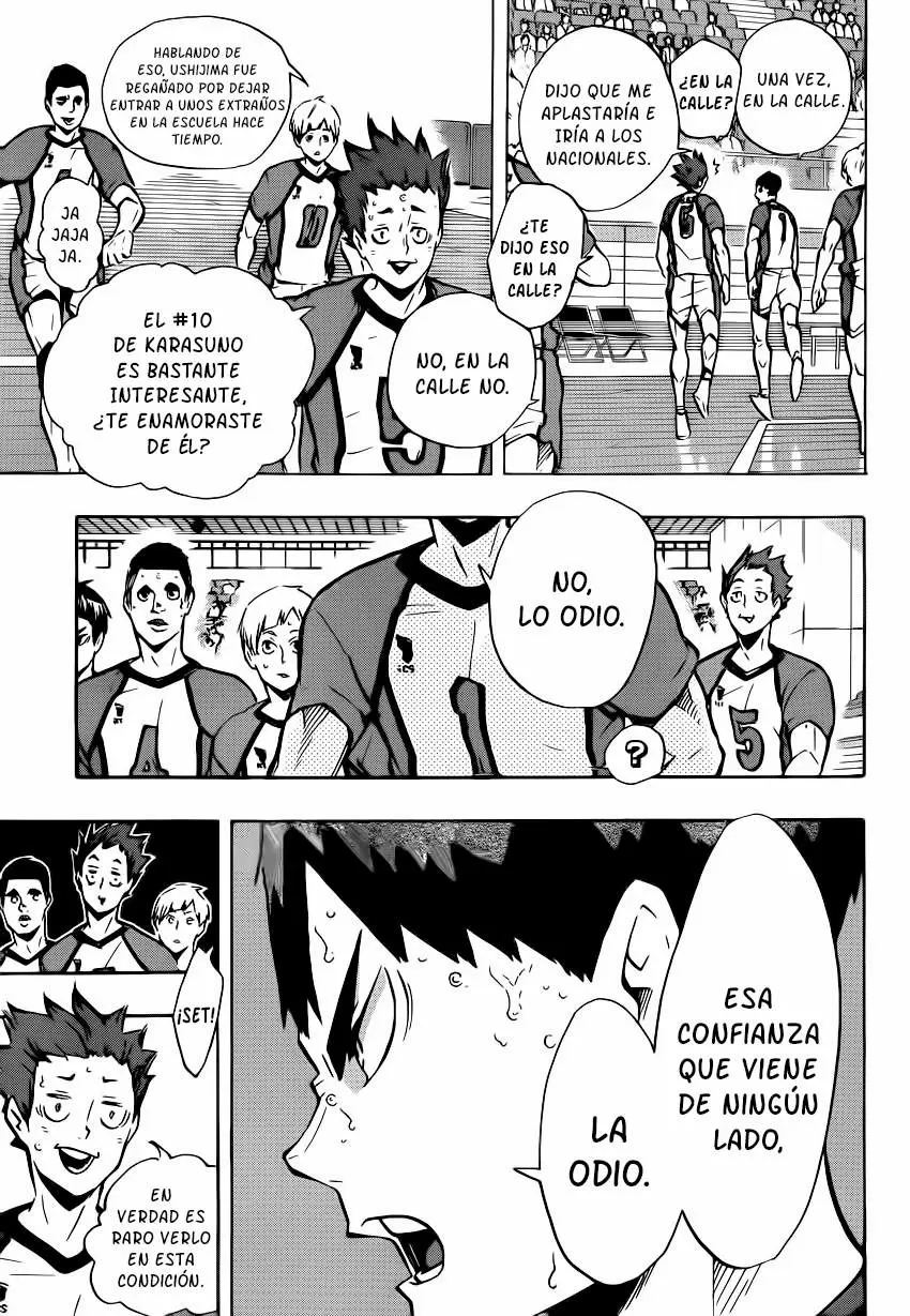 Haikyuu!! capítulo 155, página 8