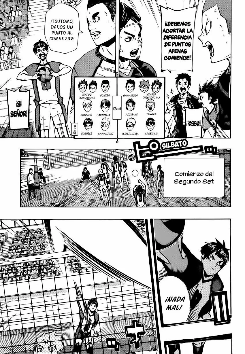 Haikyuu!! capítulo 155, página 10