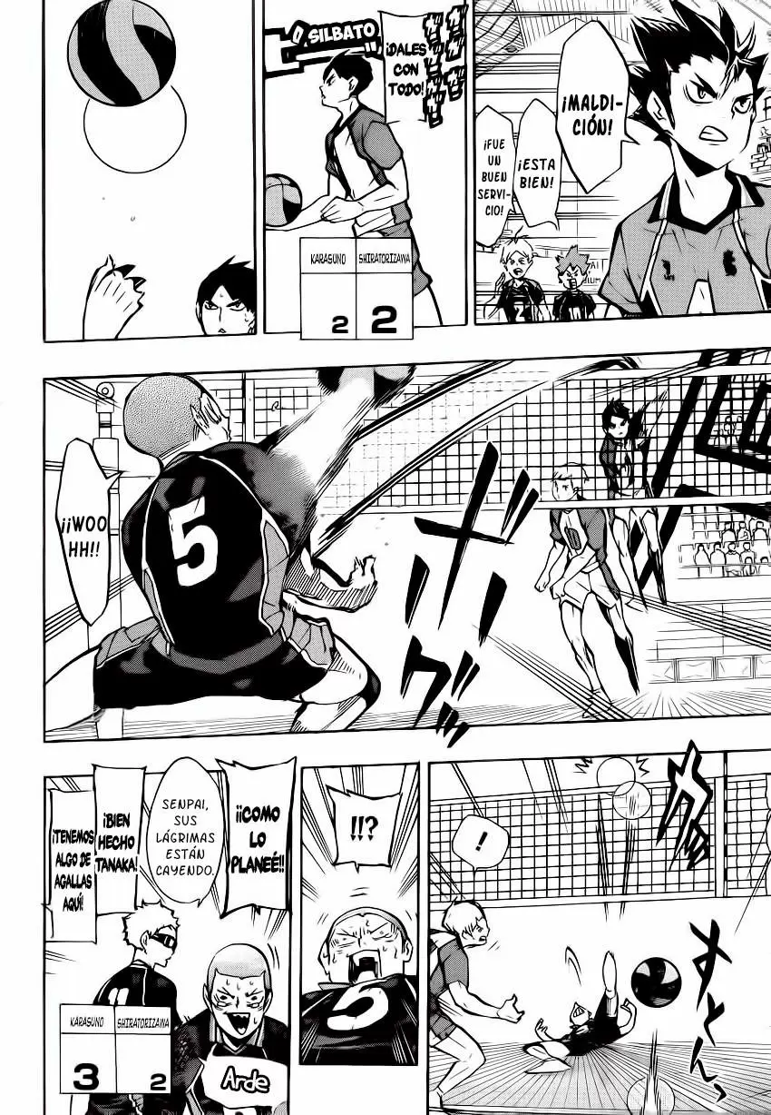 Haikyuu!! capítulo 155, página 15