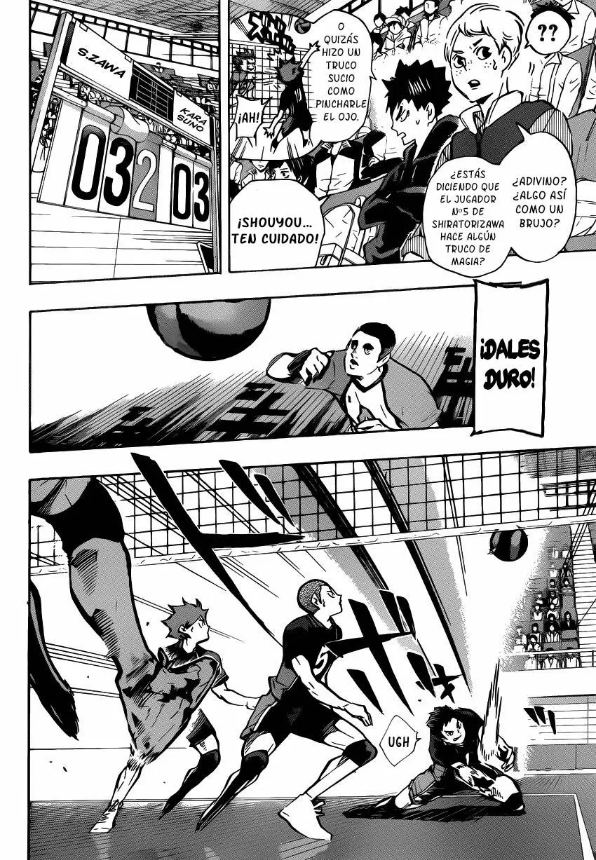 Haikyuu!! capítulo 156, página 3