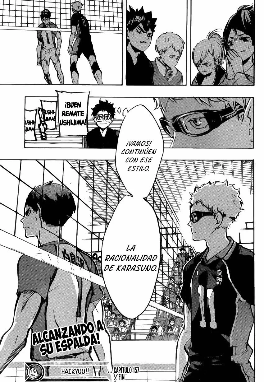 Haikyuu!! capítulo 157, página 18