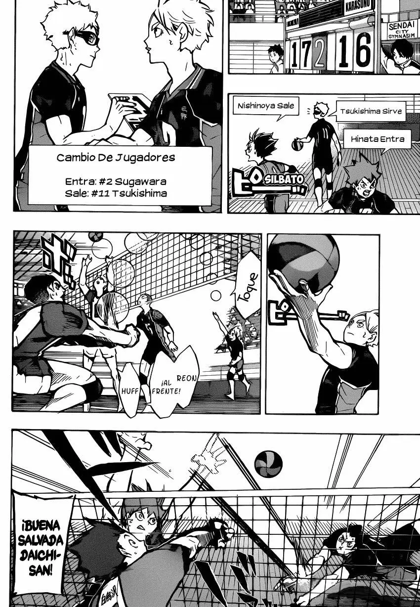 Haikyuu!! capítulo 158, página 8
