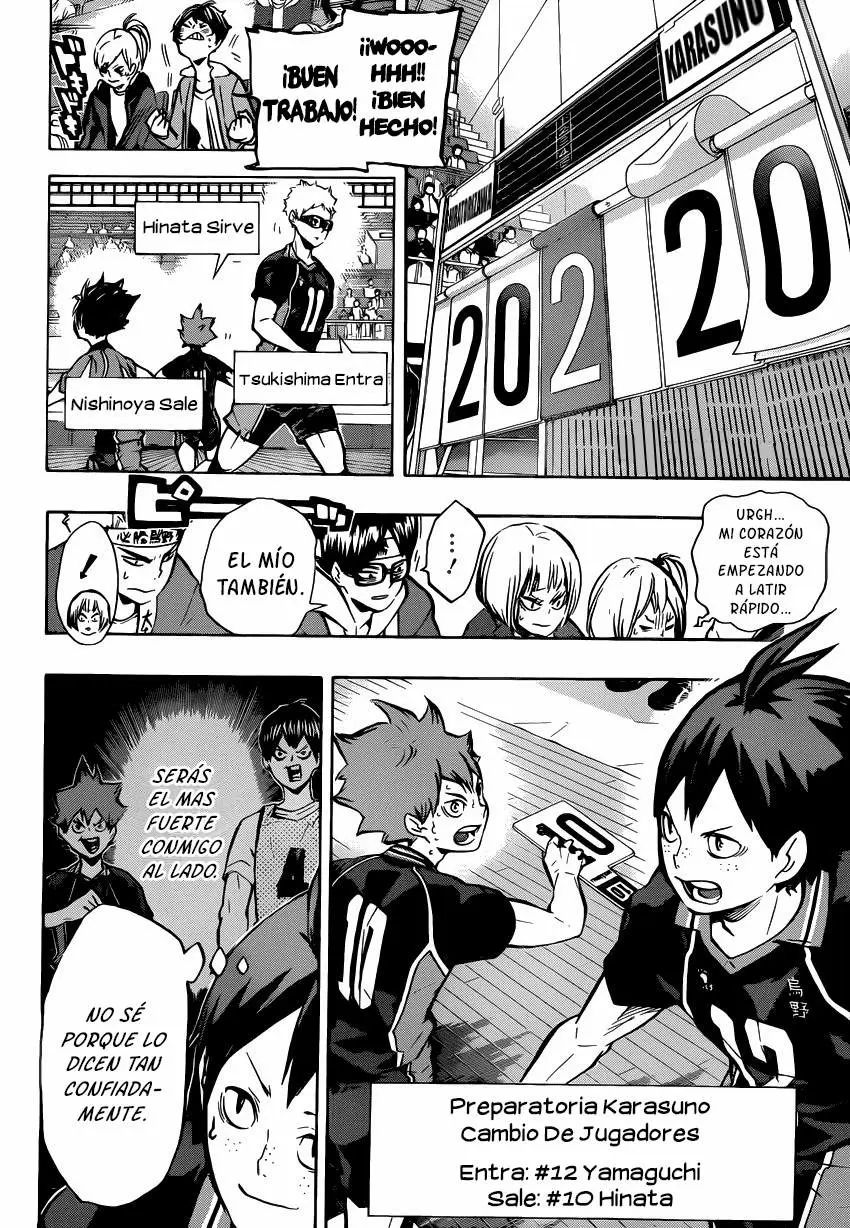 Haikyuu!! capítulo 158, página 14