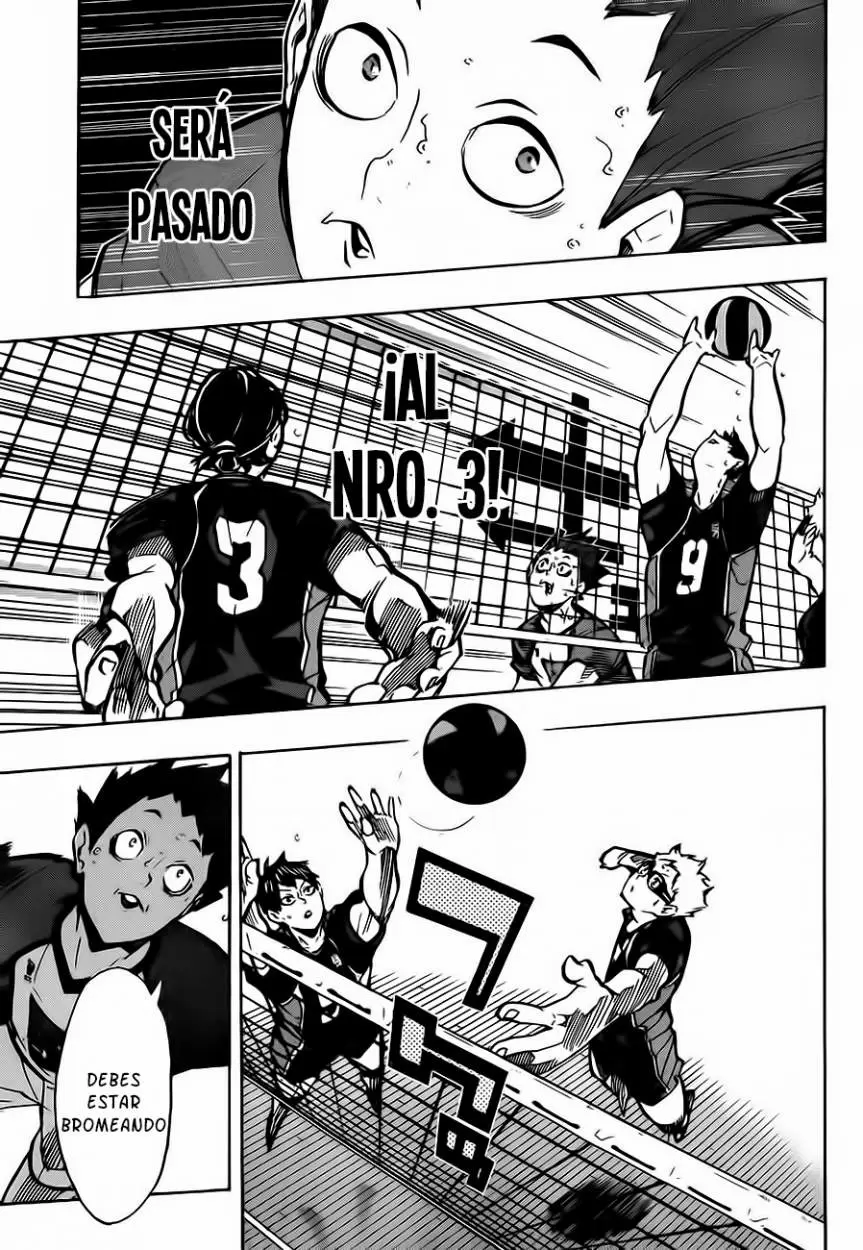 Haikyuu!! capítulo 159, página 17