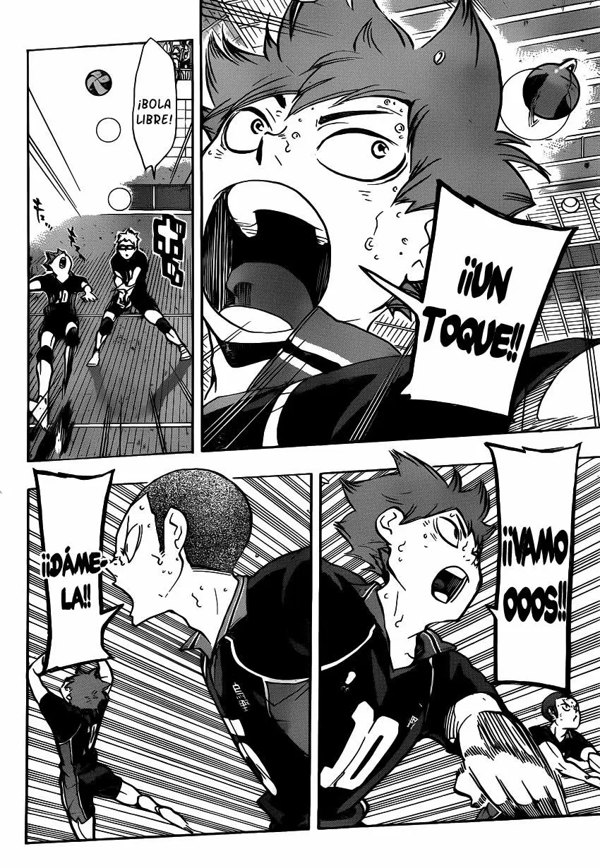 Haikyuu!! capítulo 161, página 9