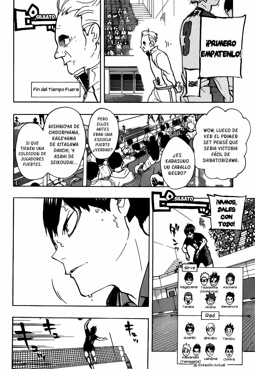 Haikyuu!! capítulo 162, página 3
