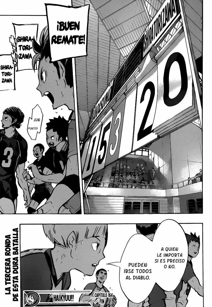Haikyuu!! capítulo 164, página 20