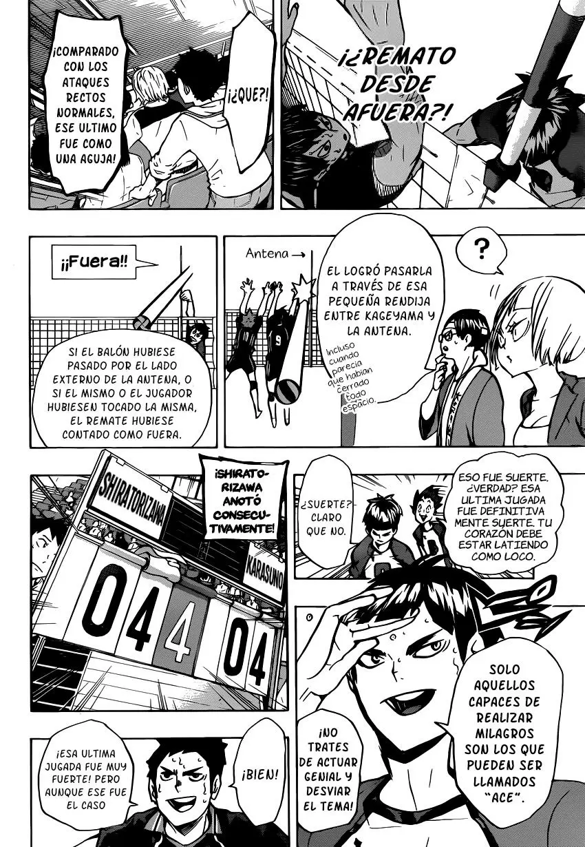 Haikyuu!! capítulo 167, página 15