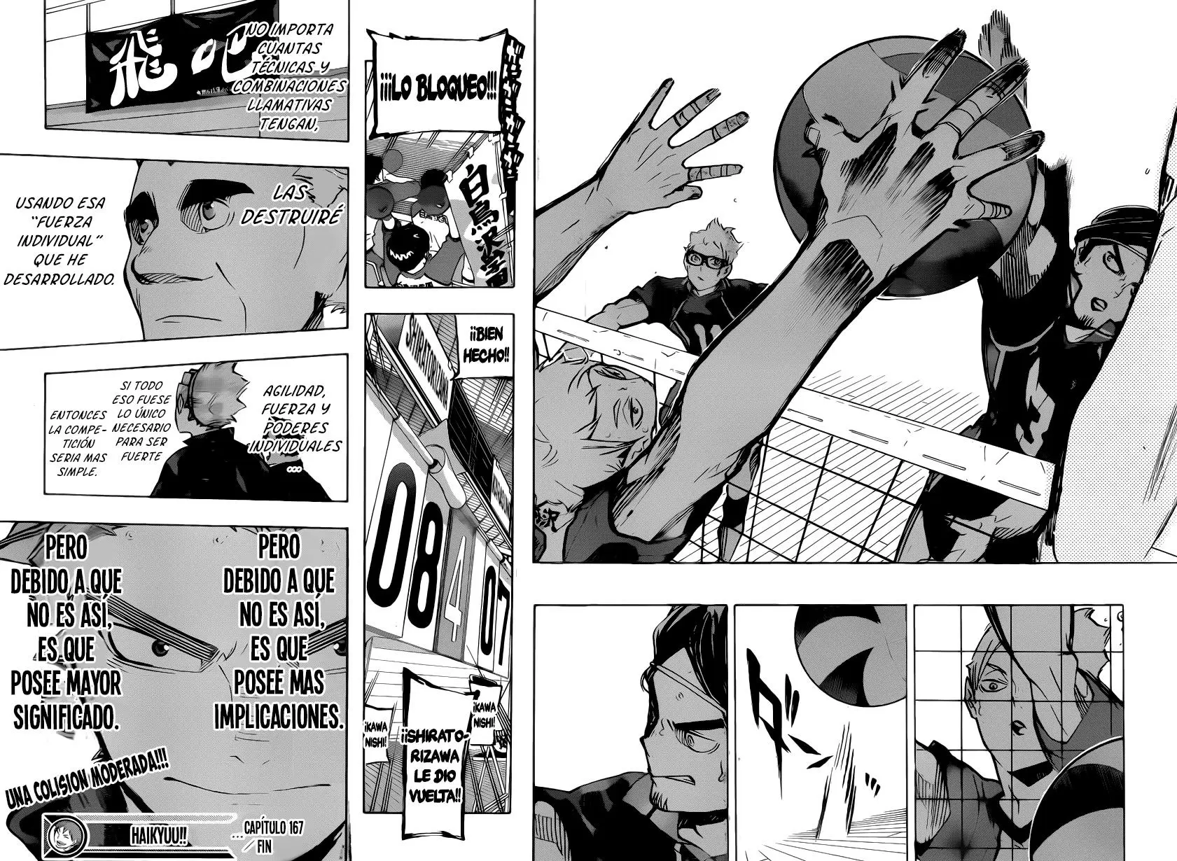 Haikyuu!! capítulo 167, página 19
