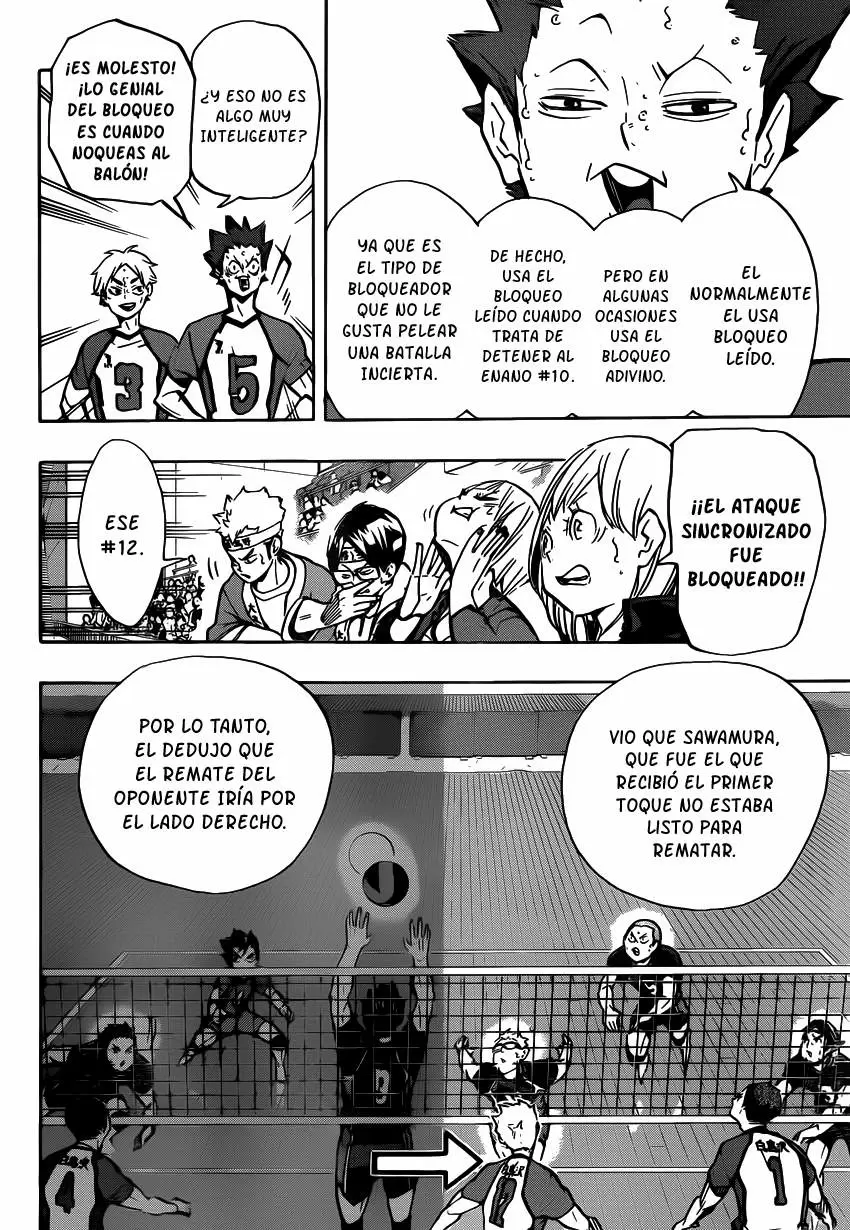 Haikyuu!! capítulo 168, página 3