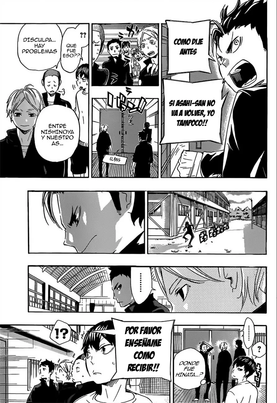 Haikyuu!! capítulo 17, página 13