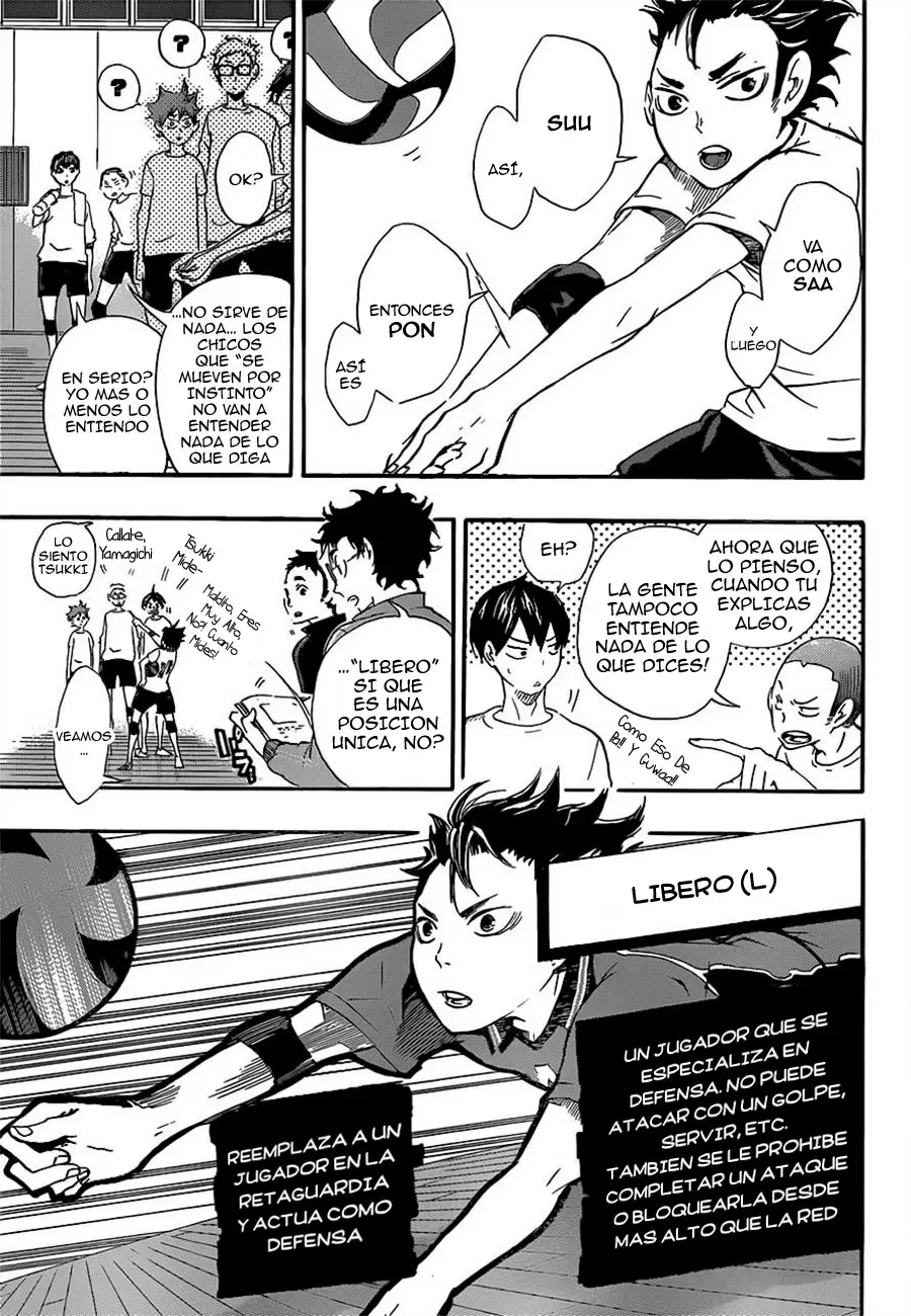 Haikyuu!! capítulo 17, página 17
