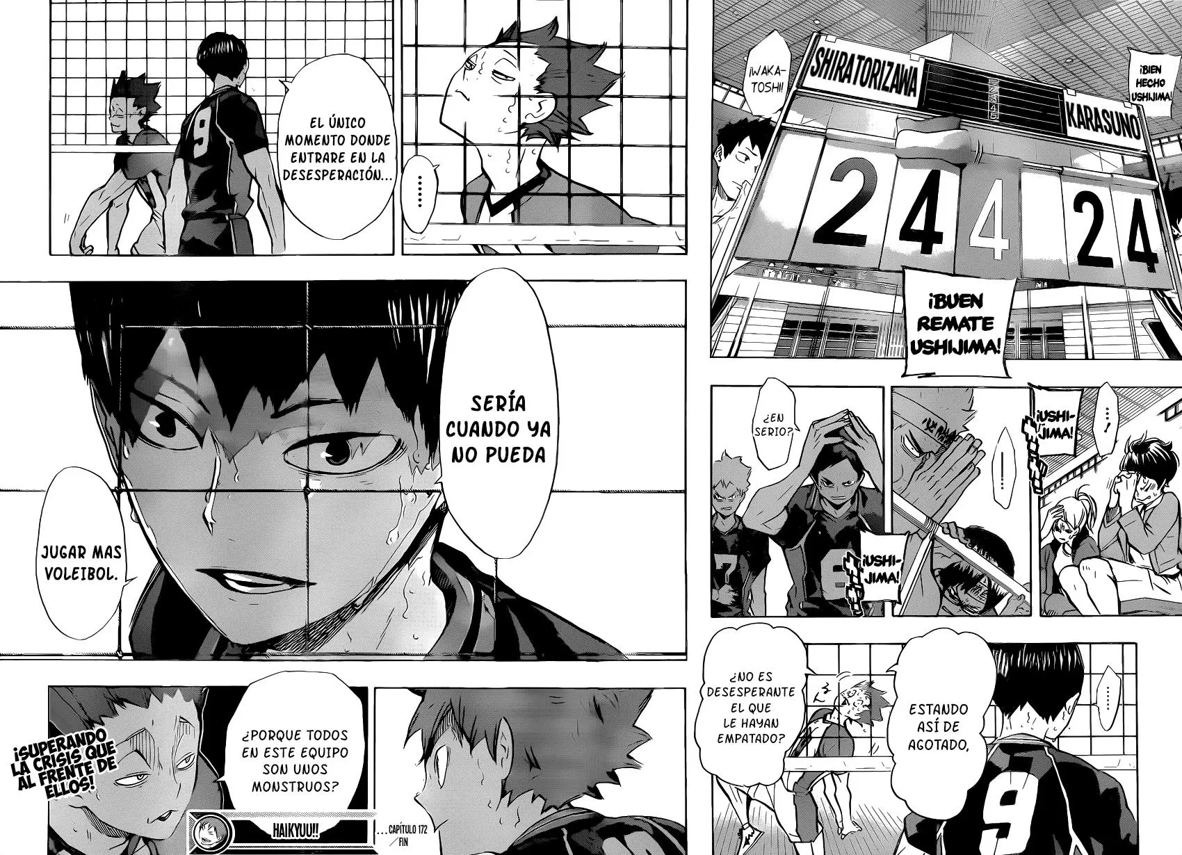Haikyuu!! capítulo 172, página 17