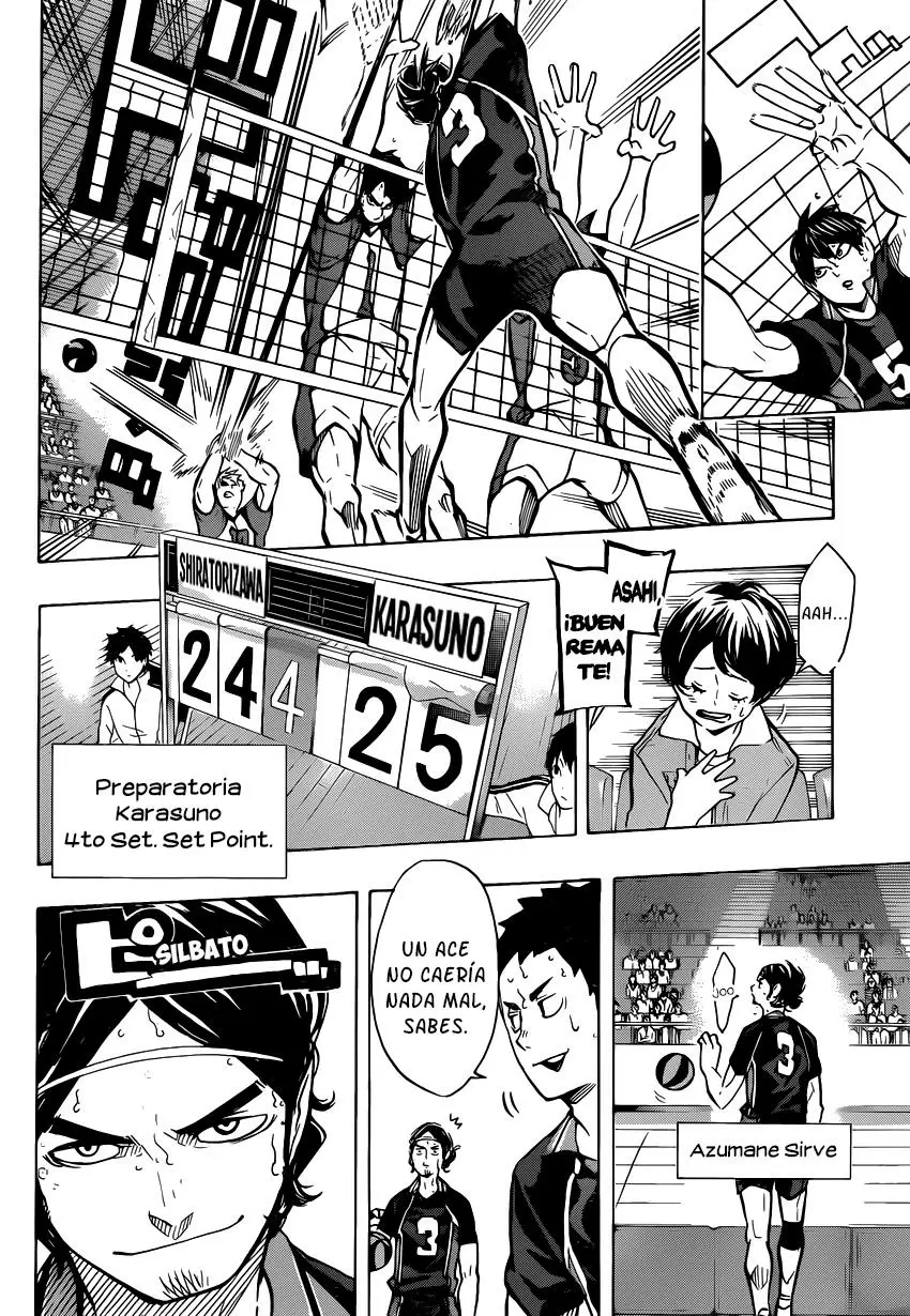 Haikyuu!! capítulo 173, página 4