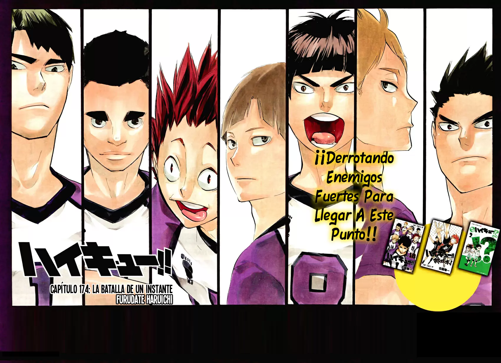 Haikyuu!! capítulo 174, página 1